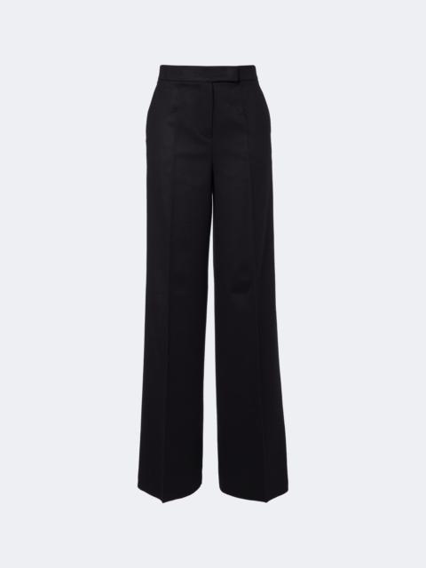 Max Mara Camel hair wide-leg pants