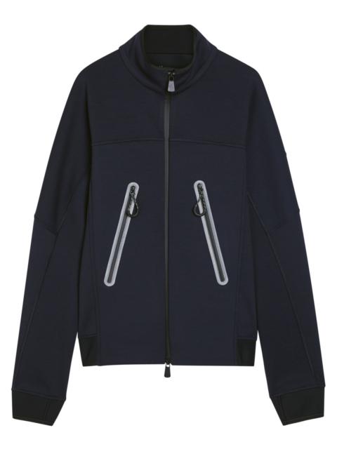 Moncler Grenoble Moncler Grenoble Logo-appliquéd Stretch-jersey Sweatshirt