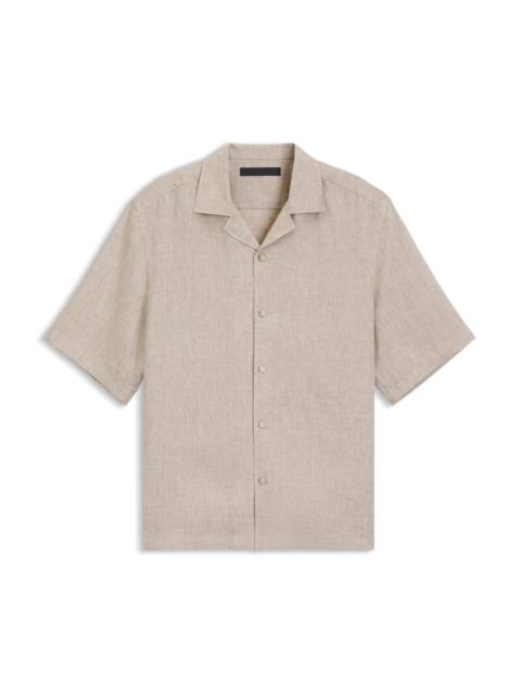 BOSS BOSS BY BECKHAM RELAXED-FIT LINEN SHIRT