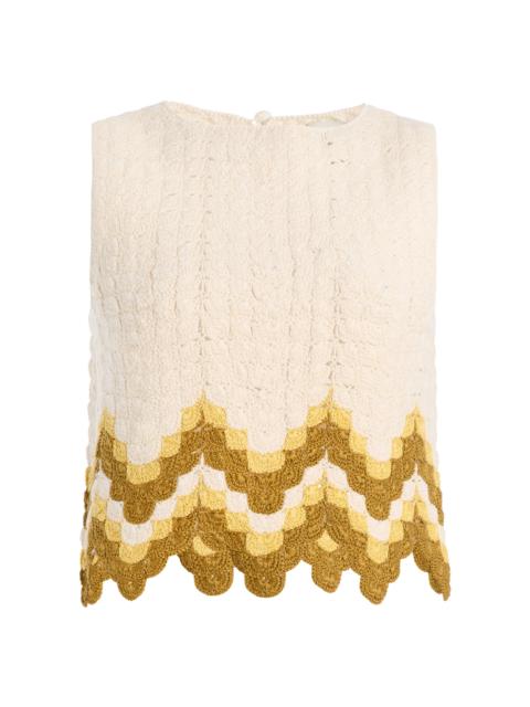 ESCVDO Exclusive Suspiro Cotton Top multi