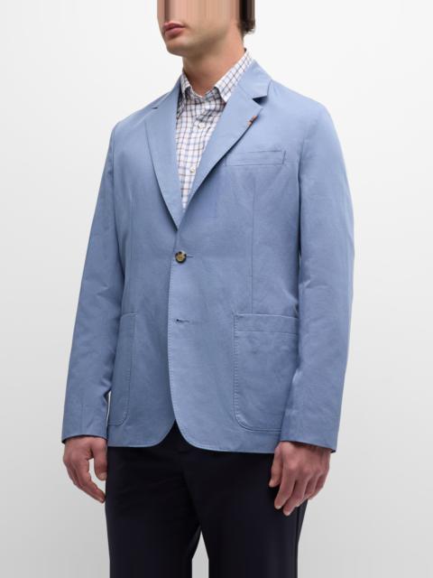 Men's Cotton and Linen Sport Coat