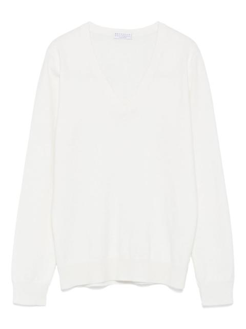 v-neck sweater