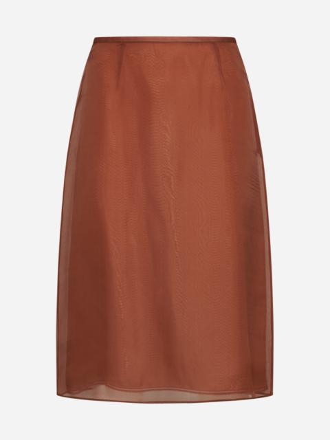 Silk skirt