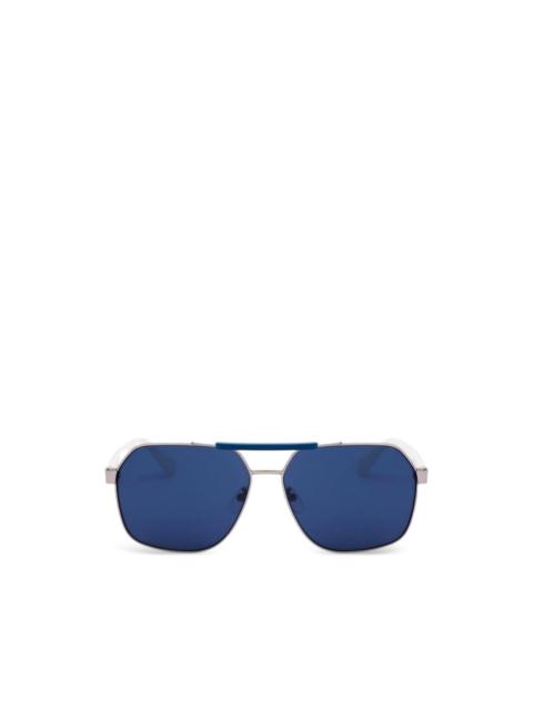 adidas geometric-frame sunglasses