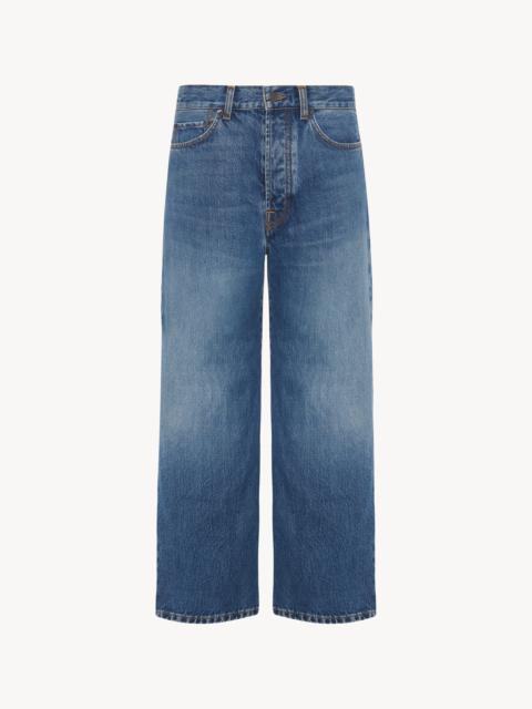 The Row Lesley Jeans in Denim | REVERSIBLE