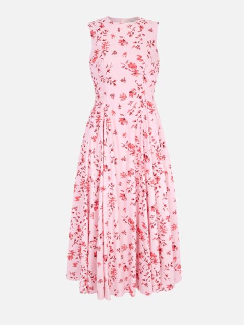 EMILIA WICKSTEAD Chelsea Dress in Scattered Daisies on Pink Cotton