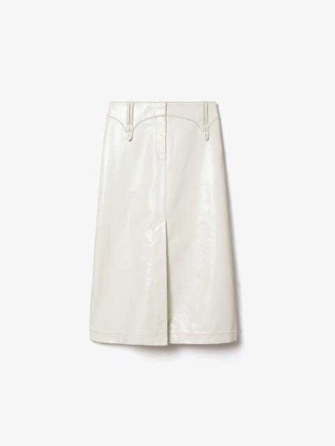 TORY BURCH Leather Skirt