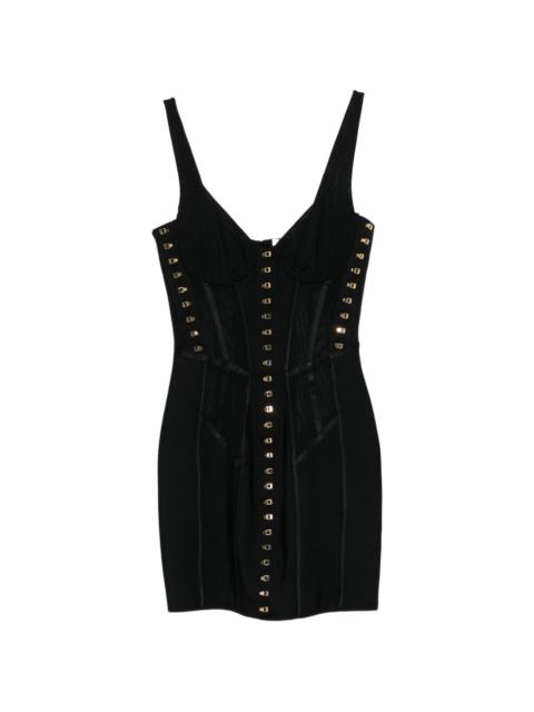 ELISABETTA FRANCHI embellishments fitted dress
