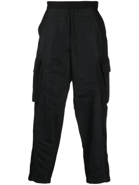 Ferrari panelled cropped track pants