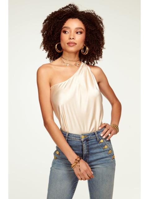 RAMY BROOK Harriet Silk Halter Tank Top