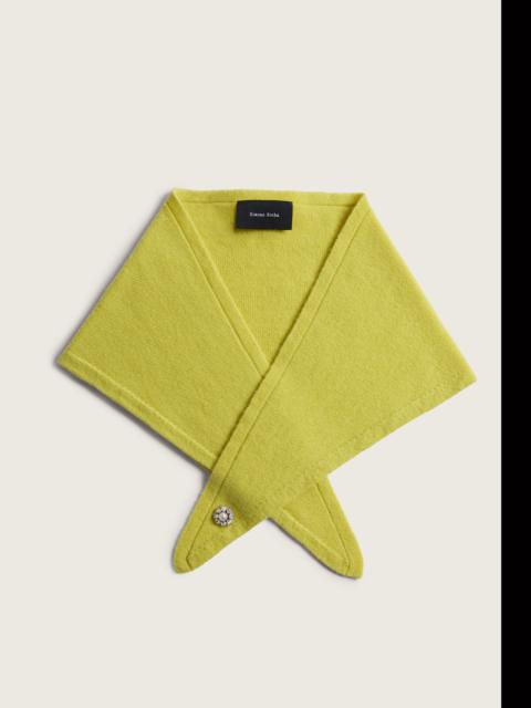 Simone Rocha Embellished Cashmere Neckerchief