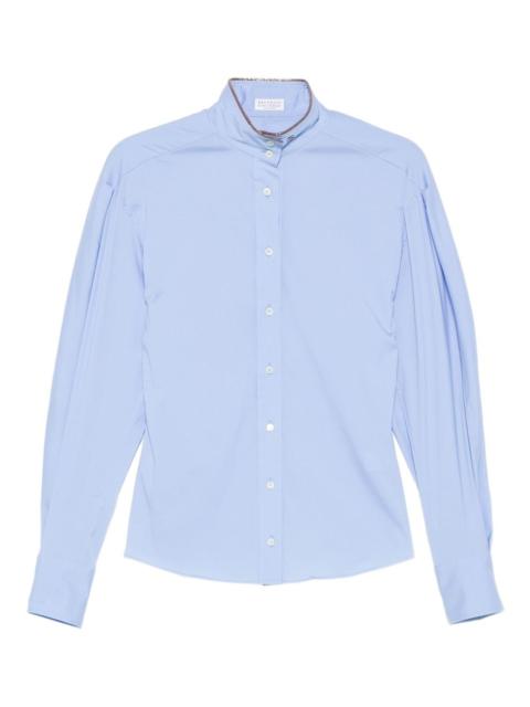 Brunello Cucinelli puffed-sleeve shirt