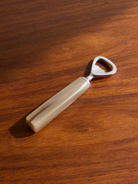 Brunello Cucinelli Horn and Stainless Steel Bottle Opener