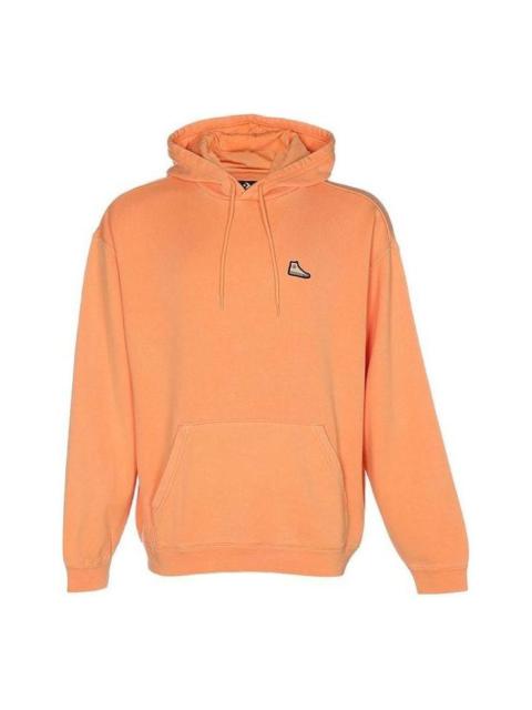 Converse Converse Go-To Sneaker Patch Loose-Fit Pullover Hoodie 'Pink Orange' 10025537-A05