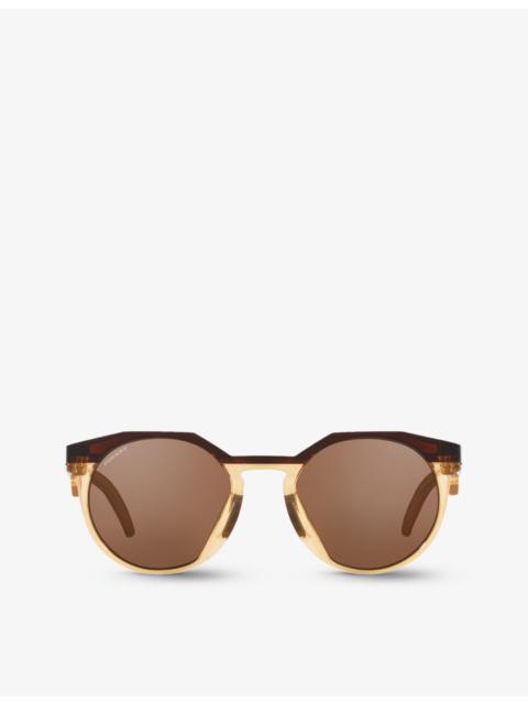 OAKLEY OO9242 round-shape tortoiseshell acetate sunglasses