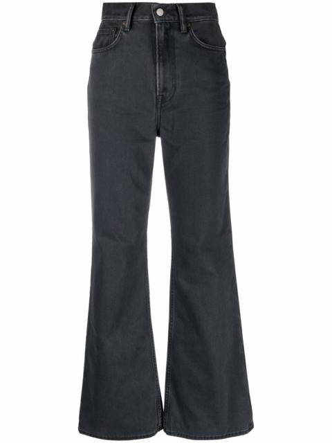 Acne Studios high-waisted flared jeans