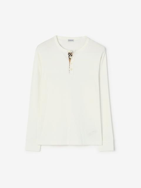 Burberry Long-sleeve Cotton top