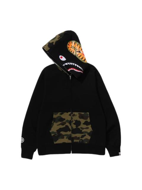A BATHING APE® BAPE x Black Eye Patch Color Camo Shark Full Zip