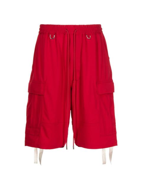 mastermind JAPAN logo-print bermuda shorts