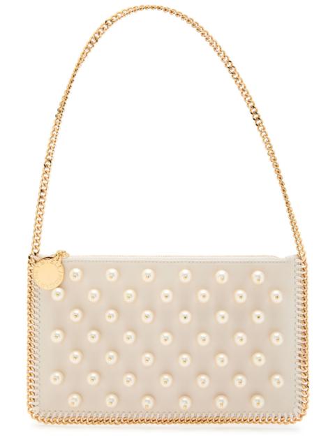 Stella McCartney Stella Mccartney Falabella Embellished Satin Shoulder Strap