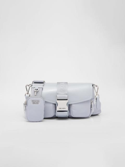 Prada Prada Pocket nylon and brushed leather bag