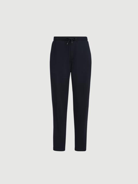 Brunello Cucinelli Cashmere and silk French terry trousers