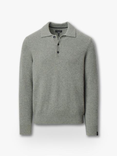 rag & bone Declan Cashmere Polo Sweater