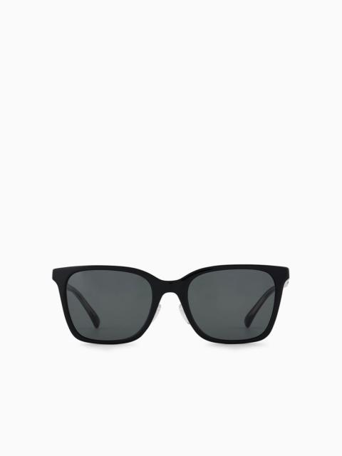 Men’s square sunglasses Asian fit