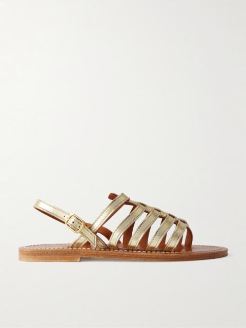 K.JACQUES Homere Metallic Leather Sandals