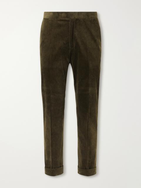 Polo Ralph Lauren Chester Tapered Cotton-Blend Corduroy Suit Trousers