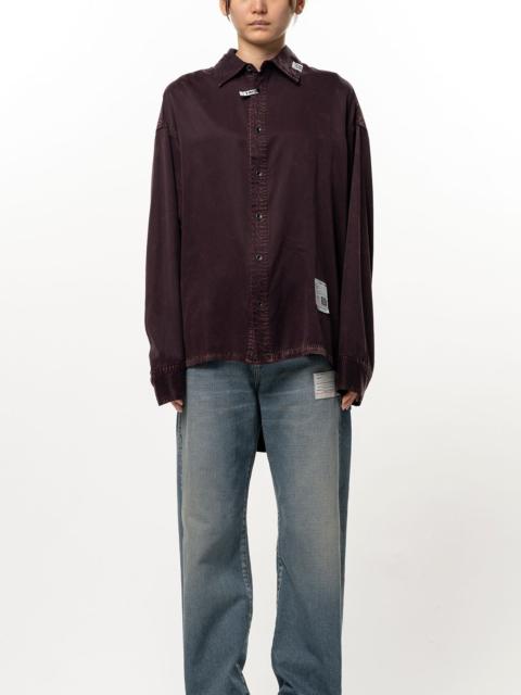 Maison MIHARAYASUHIRO Vintage Like Satin Shirt
