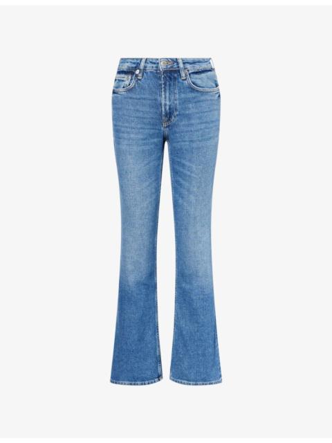 SAMSØE SAMSØE Salella Flared Denim-Blend Jeans