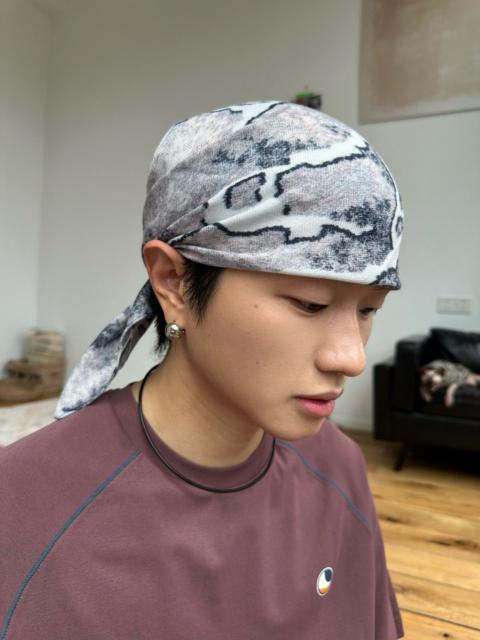 Other brands Japanese Brand - Marble Print Bandana Headscarf