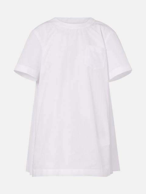 sacai Poplin minidress