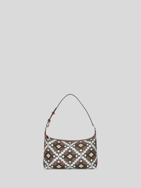 Etro MEDIUM PAISLEY SHOULDER BAG WITH GEOMETRIC PRINT