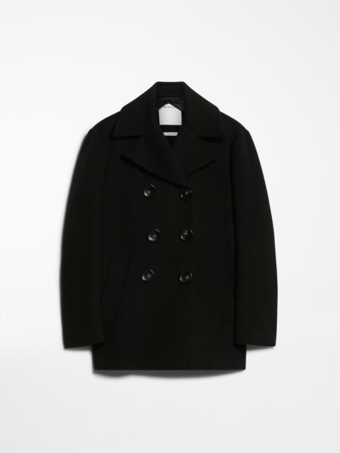 Sportmax LIVORNO Cocoon-fit double-breasted pea coat