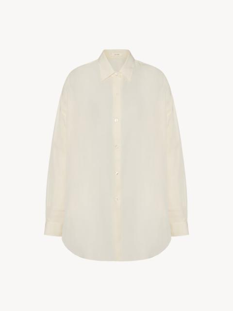 The Row Caster Shirt in Silk