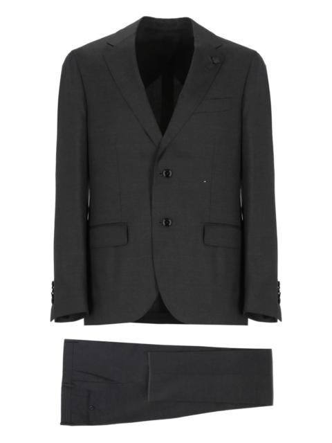 LARDINI single-breasted wool suit