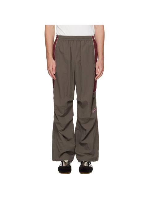 We11done Gray Sporty Track Pants