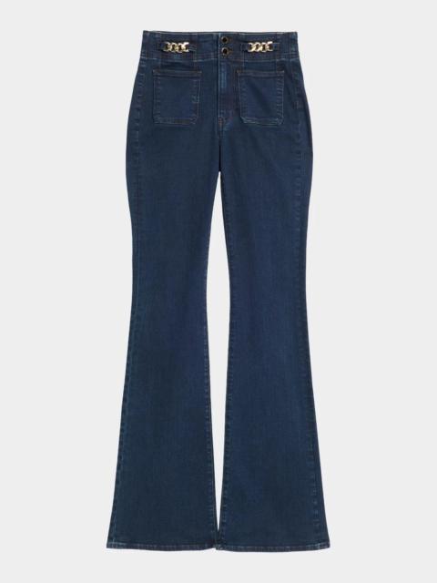VERONICA BEARD Beverly Flare Jeans