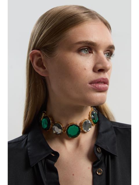 KAREN MILLEN Crystal Look Chunky Choker
