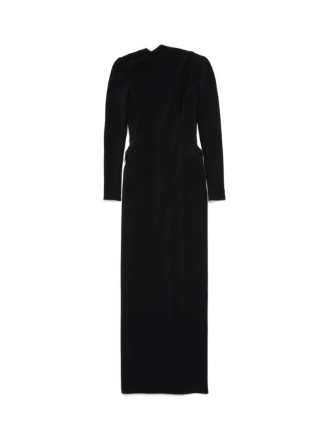 BALENCIAGA Women's Cape Gown in Black