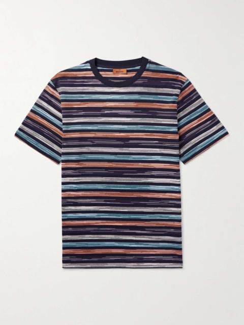 Missoni Striped Space-Dyed Cotton-Jersey T-Shirt