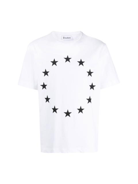 star-print organic cotton T-shirt