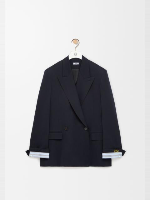 Loewe Double-breasted jacket in wool blend