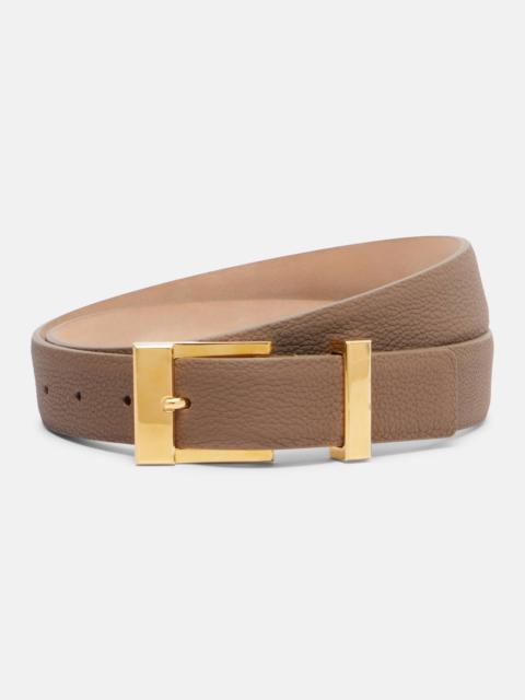 KHAITE Manhattan leather belt