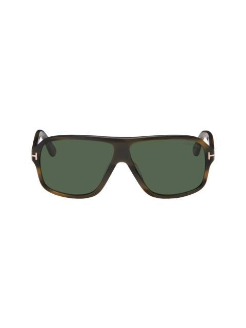 TOM FORD Khaki William Sunglasses