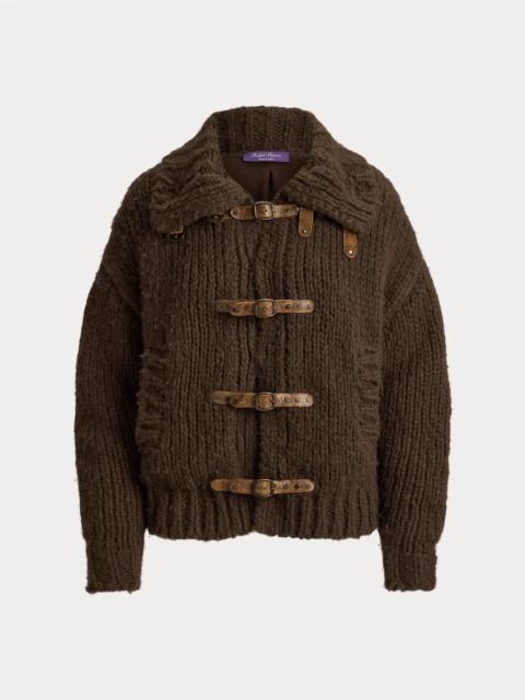 Ralph Lauren Cashmere Sweater Flight Jacket