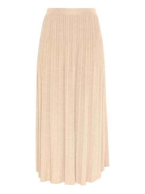 HALLIDAY RIB MIDI SKIRT