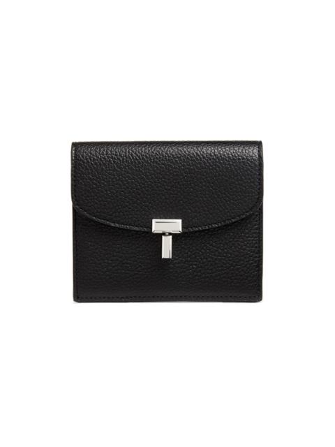 TOTEME Women's Leather Card Case - Black